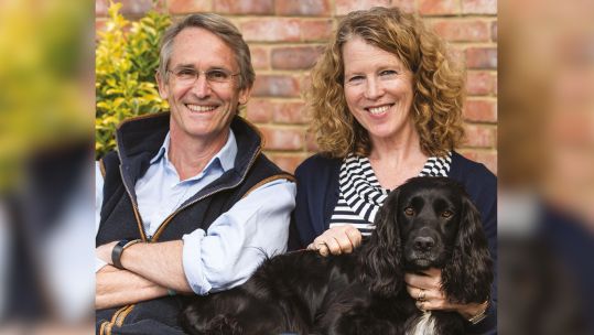 Help for Heroes co-founder Bryn Parry, has passed away, here pictured with wife 13042023 CREDIT Help for Heroes