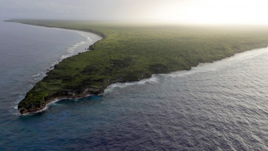 Henderson Island, South Pacific (Picture: Royal Navy).