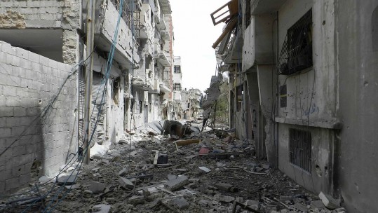 Homs Destruction 