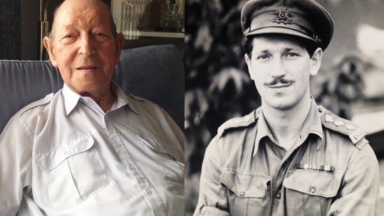 Mordaunt Cohen was in Burma as part of an anti-aircraft unit defending RAF air strips