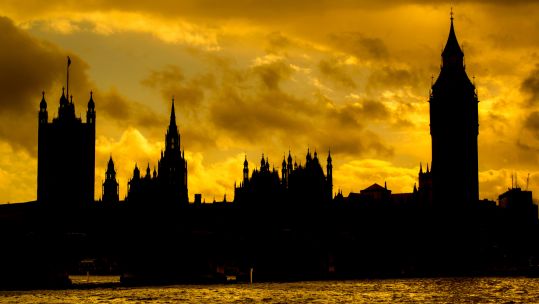 Houses of Parliament, Westminster, London, at sunset (Picture: Alamy).