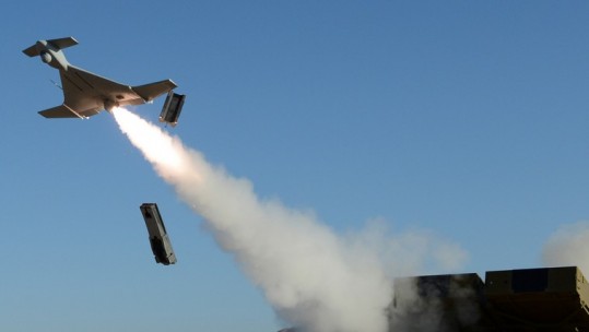 VIDEO: Kamikaze Drone Morphs Into Missile