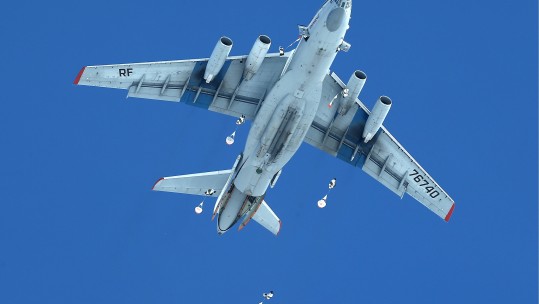 IL-76 Russian Airborne Troops 2018 CREDIT PA