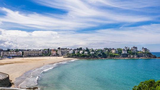 Dinard, Brittany, France.