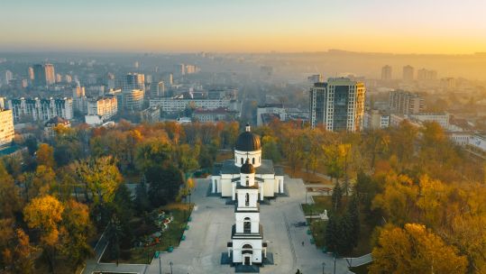 Chisinau, Republic of Moldova city centre (Picture: Calin Stan/Alamy Stock Photo).
