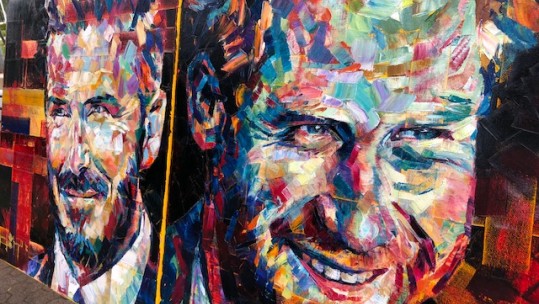 Hannah Shergold painting