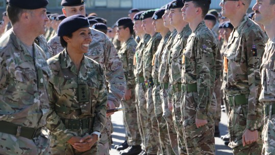Dame Kelly Holmes Honorary Colonel