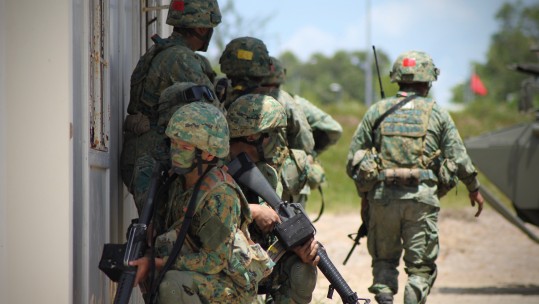 Urban Command Course Brunei 2nd Battalion the Royal Gurkha Rifles (2RGR)