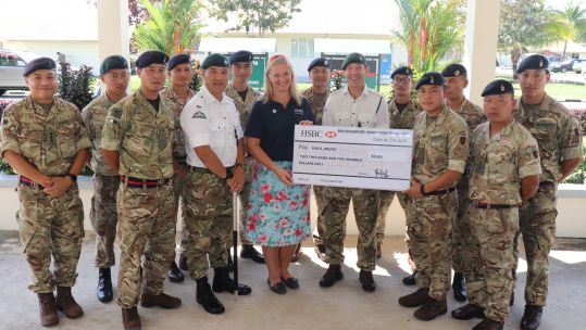 Gurkhas SSAFA Donation