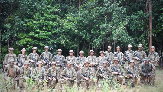 Ampleforth College CCF in Brunei 2018