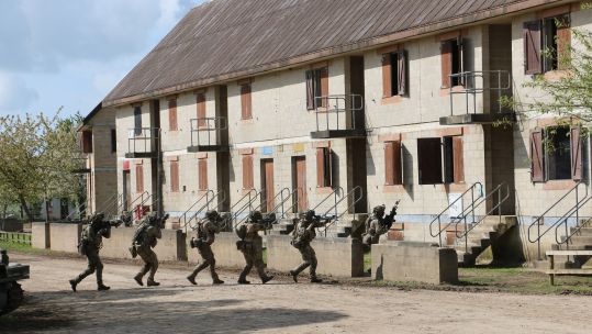 Last year's Exercise Joint Warrior on Salisbury Plain.
