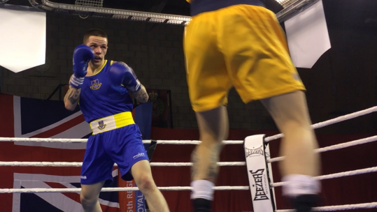 5 Regt RA boxing in Catterick - BFBS