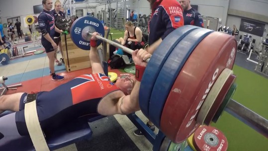 Invictus Games powerlifting