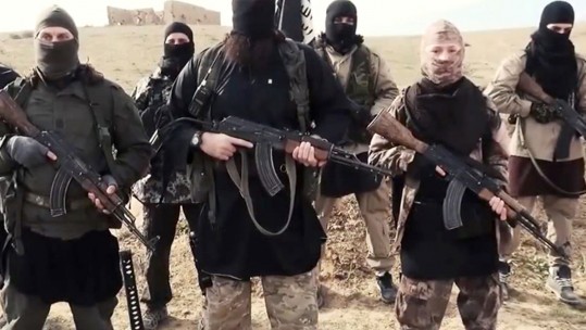 Islamic State fighters 