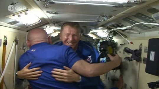 Major Tim Peake Boards Space Station After Tense Docking