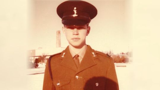 Ian Foulkes, former signaller and part of Human Volunteers Programme