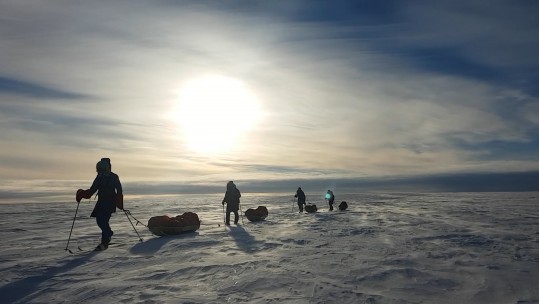 The Ice Maidens in Antarctica