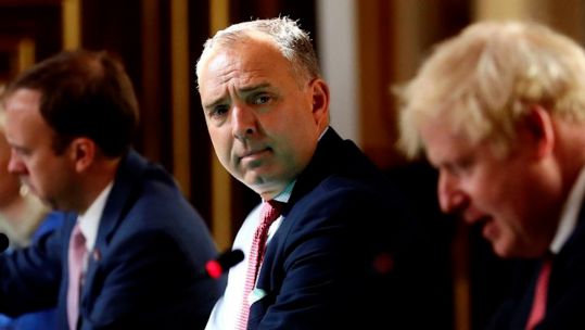 Image ID 2C84C16 Cabinet Secretary Mark Sedwill during a Cabinet meeting held at the Foreign and Commonwealth Office 210720 EXP231124