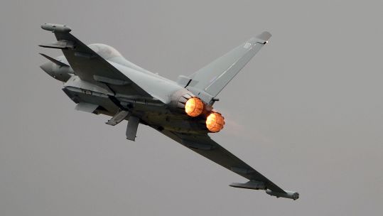 File image of an RAF Typhoon
