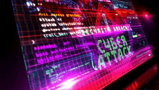 Cyberattack on computer screen (Picture: Alamy Stock Photo).