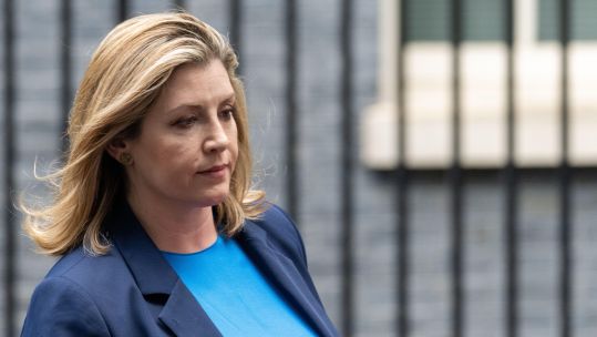 London, UK. 13th Oct, 2022. Penny Mordaunt, Leader of the House of Commons, in Downing Street London Credit Ian DavidsonAlamy Live News