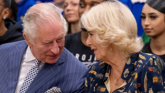 King Charles III and the Queen Consort during a visit to Walthamstow, east London (Picture: PA Images/Alamy Stock Photo).