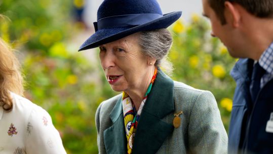 Image ID 2XH9A4J Princess Royal attends her first official engagement at the Riding for the Disabled Association National Championships 12062024 CREDIT Alamy EXP 23112024