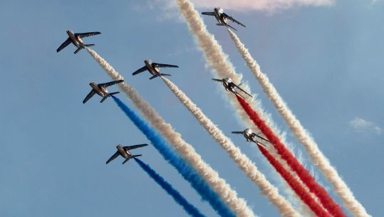 Patrouille de France aircraft