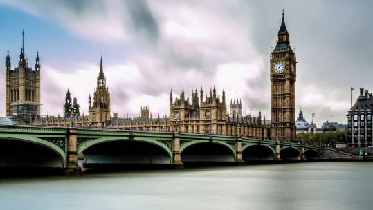 Westminster Bridge over River Thames with Houses of Parliament in background (Picture: Bailey-Cooper Photography/Alamy Stock Photo).