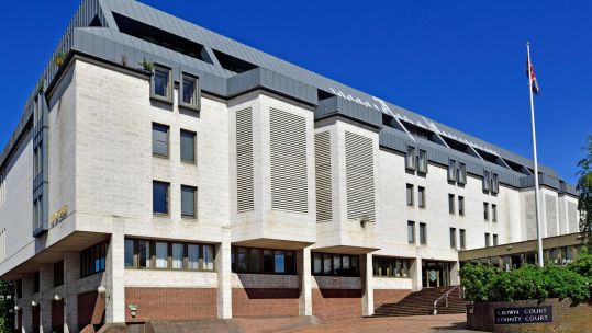 Image ID P1BYR8 Maidstone Combined Court Centre Crown and County courts 11062018 CREDIT Alamy EXP 23112024