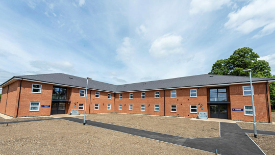 Image of Burma House, a new annex at the Wavell Officers’ and Warrant Officers’ Mess in Wavell Barracks