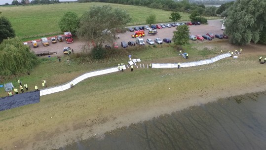 Flood response training