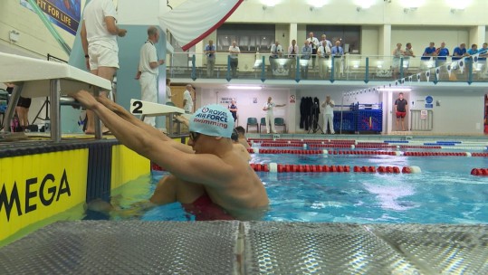 British military Inter-Services Swimming Championships 2018