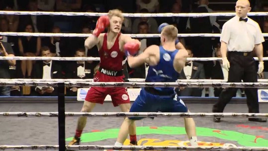 British inter-services boxing tournament 2017