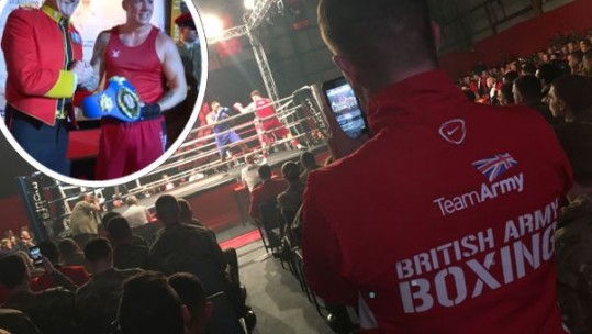 Boxing competition