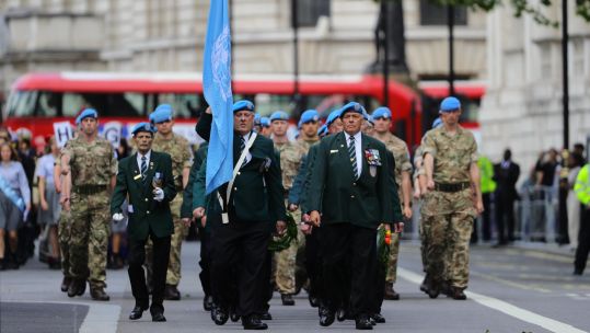 International peacekeepers remembered at the Cenotaph 230519 CREDIT MOD