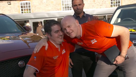 Invictus Driving Challenge athletes