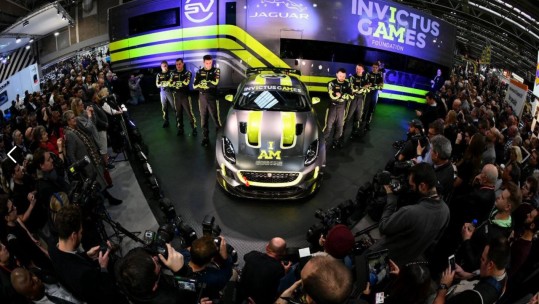 Invictus Games Racing team launch, 2018