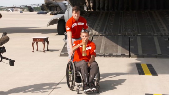 Invictus Games torch lands Germany