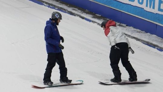 Invictus Games training camp snowboarders preparing to take on Vancouver