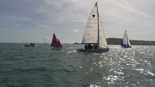 Invictus Games sailing training
