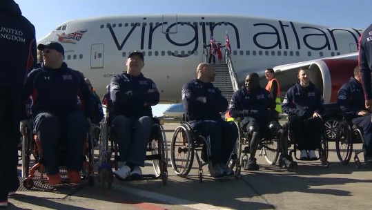 UK Team Prepare For Invictus Glory