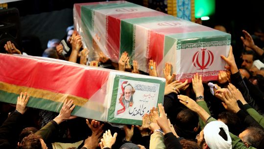 Qassem Soleimani funeral