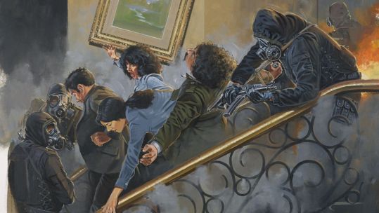 Iranian Embassy siege stairs