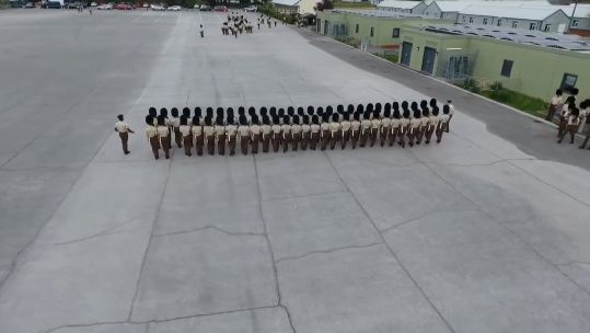 Irish Guards preparing for Trooping the Colour 2024 020524 CREDIT Irish Guards X