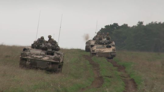 Iron Titan 2023 British Army’s largest land exercise for over twenty years 051023 CREDIT BFBS