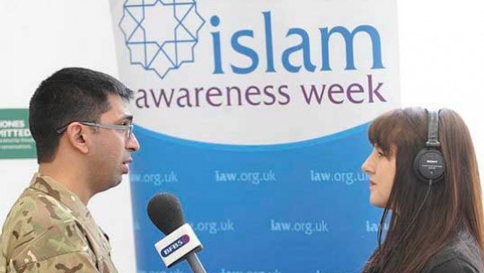 Islam Awareness Week with the Forces