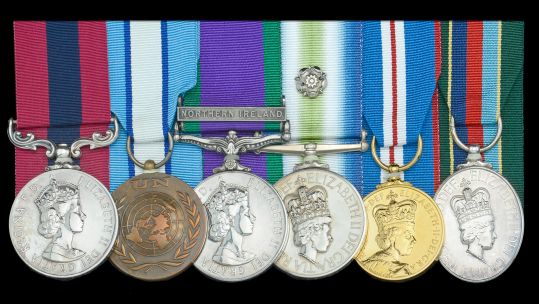 J. S. Pettinger Falklands War medals up for auction 280820 CREDIT Dix Noonan Webb