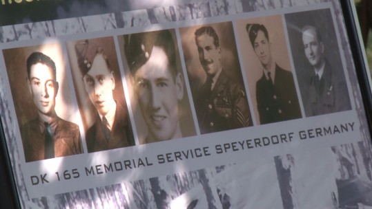 Halifax Bomber Crew Remembered 75 Years On