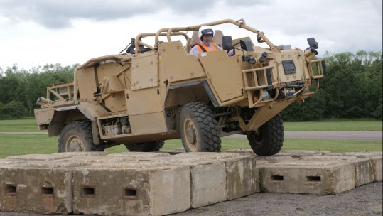 Jackal hybrid concept being tested in Bedforshire.